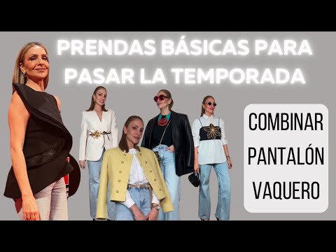 LOOKS CON VAQUEROS PARA TRIUNFAR/ con BÁSICOS (tu asesora de imagen y moda)