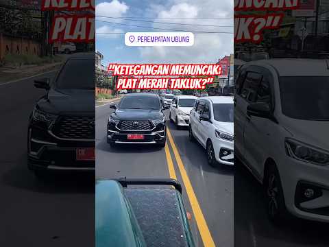 "Ketegangan Memuncak: Plat Merah Takluk?" sumber vidio: IG bro_mintang