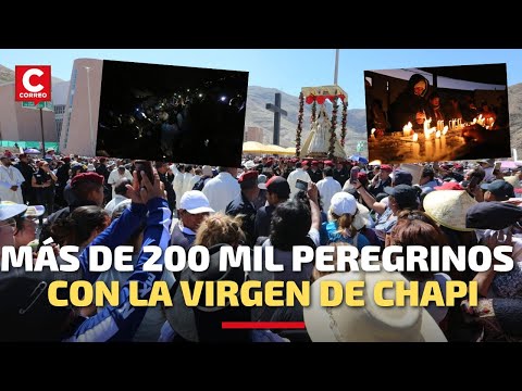 Peregrinación y fe en la visita a la "Mamita" de Chapi