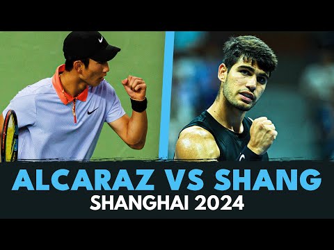 Carlos Alcaraz vs Juncheng Shang | Shanghai 2024 Highlights