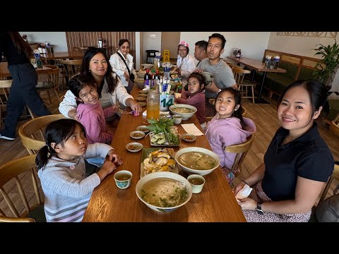 VLOG 188- PART 3 : THƯỞNG THỨC PHỞ GÀ THANH THANH &TRẢI NGHIỆM ẨM THỰC TẠI SOUTHEAST ASIA MARKET .
