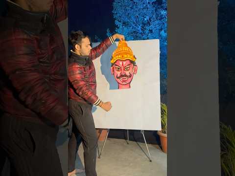 Bageshwar wale Baba 🙏😳Har din Dussehra 🔥 #bageshwardhamsarkar  #art