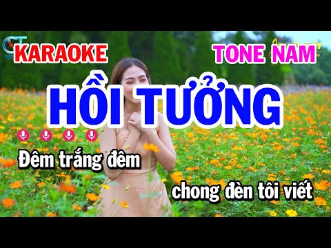 Karaoke Hồi Tưởng – Tone Nam Nhạc Sống Rumba