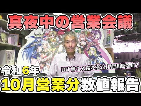 【パチンコ店買い取ってみた】第446回令和6年10月営業分真夜中の営業会議