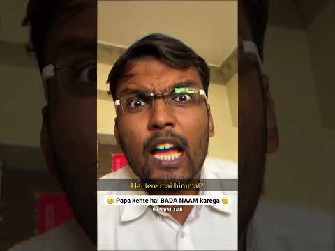 Papa kehte hai BADA NAAM karega | Yash lalwani #shorts #papa #beta