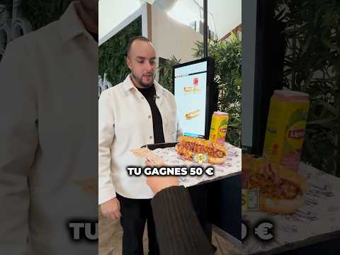 Un hot dog en trois crocs pour 50 € ? 🌭🤑 #halalfood #foodie #fastfood
