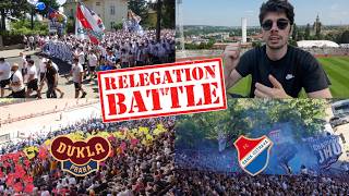 THE FIGHT FOR SURVIVAL IN CZECH FOOTBALL | BANIK INVASION JULISKA | DUKLA PRAHA  VS  BANIK OSTRAVA