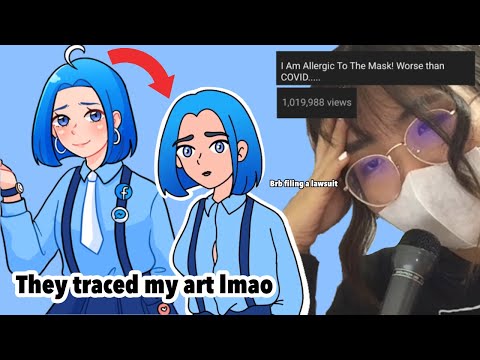 this Animated Storytime channel traced my art so I made a video out of spite