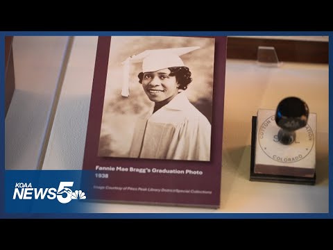 YouTube video thumbnail: Colorado Springs Pioneers Museum Sets up new Display for Black History Month