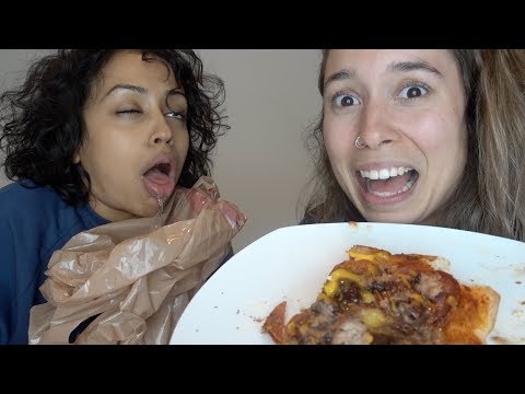 PIZZA CHALLENGE w/ Liza Koshy