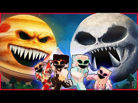100 YOUTUBER DI ADOPSI JADI BULAN DAJJAL SCARY MOON EPISODE 3 ! 100 PLAYER TERINFEKSI JADI MUTANT !