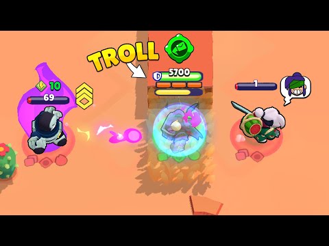 NOOB HYPERCHARGE vs TROLL PLAYER SAVES POOR KENJI 😂 Brawl Stars 2024 Funny Moments, Fails ep.1548