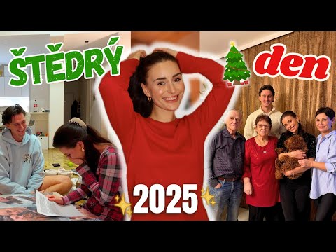 NÁŠ ŠTĚDRÝ DEN! Vlog z Vánoc 2025 ♥️