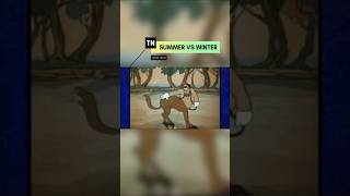 Full Video ⬆️ #summervswinter #animation #cartoon #oldcartoons #summer #winter