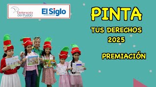 Premiación del Concurso de Dibujo Pinta Tus Derechos 2025
