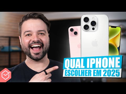 CHOCADO! TOP 3 MELHORES IPHONES para COMPRAR em 2025!