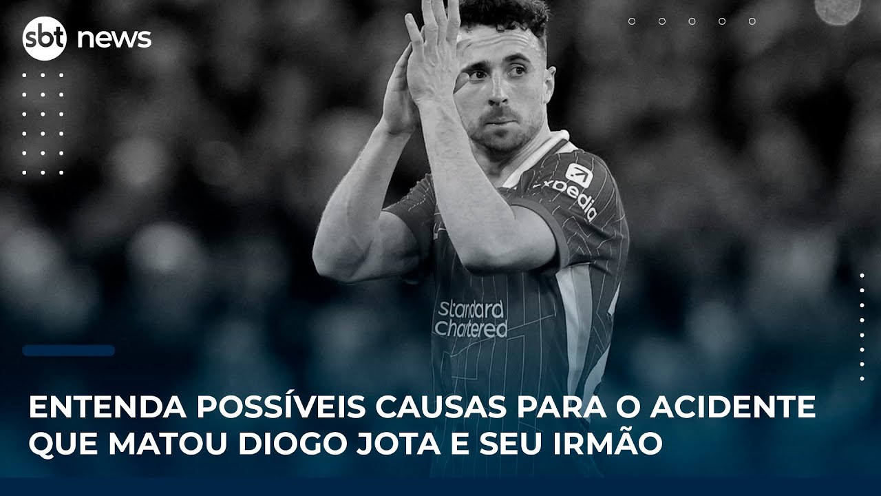 Entenda possíveis causas para o acidente que matou Diogo Jota e seu irmão | SBT News