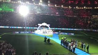 Cristiano Ronaldo Celebrate First trophy in Italy with Juventus #FinoAllaFine #Juventus #CR7 #SereiA