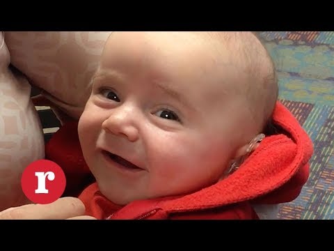 Watch This Baby Boy Hear Sound For The First Time | Redbook