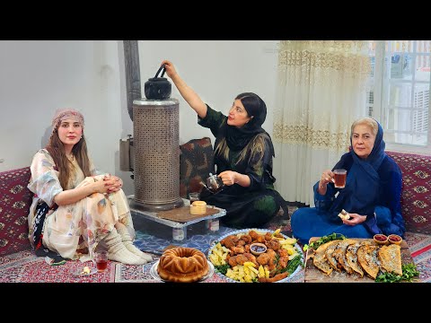 Iran Village Life A Cooking Journey Through Rural Traditions | Nomad life of iran