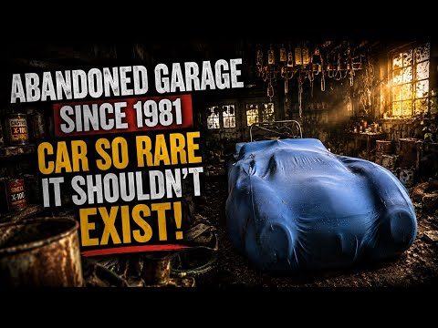 Abandoned 80’s Time Capsule UK Garage Filled With Rare Cars, Fully Stocked Parts Room Unbelievable!