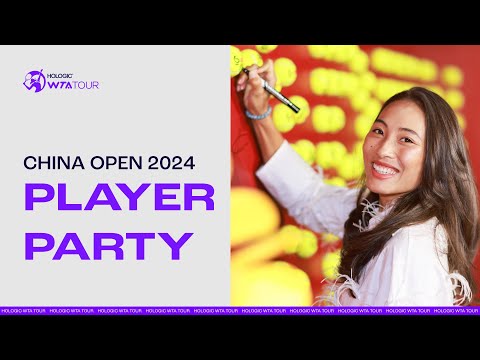 Zheng, Sinner And Stars Align At China Open 2024 Player Party