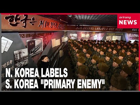 YouTube video thumbnail: N. Korea Labels S. Korea as "Primary Enemy" in its Central Class Education House