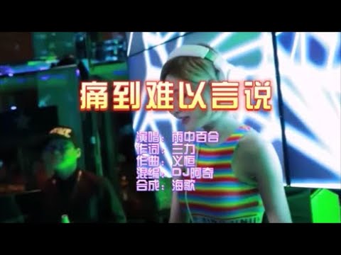 雨中百合 《痛到難以言說 （DJ阿奇版）》 KTV 導唱字幕 （備有伴奏視頻）