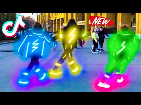 Tuzelity Shuffle Dance 😎⭐️ Neon Mode 😱💥 TikTok Tuzelity Dance Compilation 2025 #8