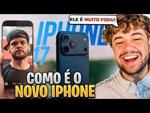 O LANÇAMENTO DO IPHONE 17 É INCRÍVEL! - React Am3nic