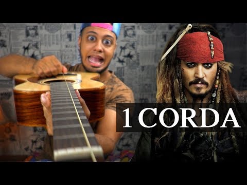 Piratas Do Caribe Com 1 Corda