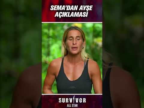 SEMA’DAN AYŞE AÇIKLAMASI