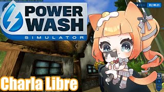 【ES/EN/JP #Vtuber】#CharlaLibre con #PowerWashSimulator 【雑談パワーウォッシュ】