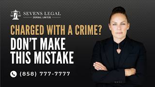 Charged With a Crime? Don’t Make This Mistake | San Diego Criminal Defense Attorney Samantha Greene