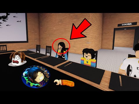 EN ESTE RESTAURANT PASAN COSAS TERRIBLES CON LA COMIDA en roblox | paolazgames