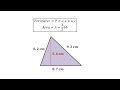 Triangle Area and Perimeter Concepts