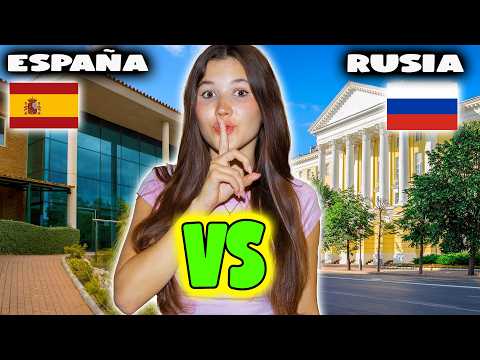 INSTITUTO en ESPAÑA VS INSTITUTO en RUSIA ¿Cuál Prefiero? | Daniela Golubeva