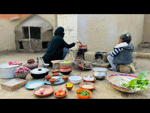 Winter special routine Delicious chicken recipe+ high protein Dalia village life oat recipe