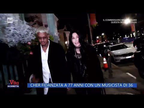 Cher fidanzata a 77 anni con un musicista di 36 - La Vita in diretta - 08/11/2023