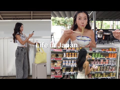 LIVING IN JAPAN | kamakura day trip, grocery shopping, girls weekend in Nagoya!