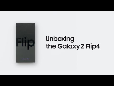 Galaxy Z Flip4: Official Unboxing | Samsung