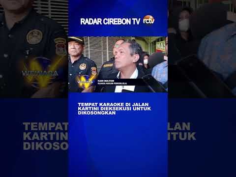 Tempat Karaoke di Jalan Kartini Dieksekusi untuk Dikosongkan