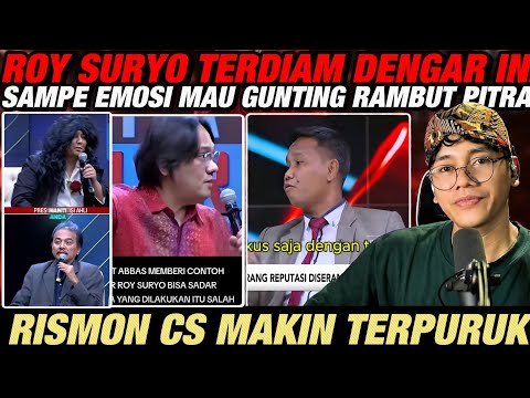 ROY SURYO NGAMUK!! SAMPE MAU GUNTING RAMBUT PITRA DEBAT IJAZAH SOAL JOKOWI