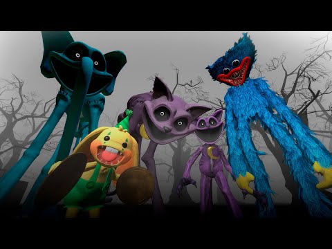 All the Monsters from Poppy In MY HOUSE AT NIGHT | Garry's Mod