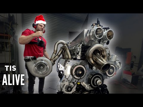 Rob Dahm's 12-Rotor Engine Triumph: Ignition Success and Celebration