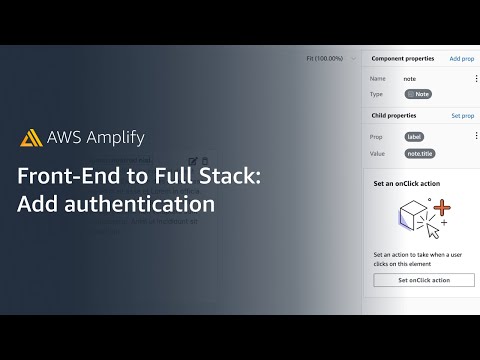 Frontend to Full Stack: Add Owner-based Authorization Rules | Amazon Web Services