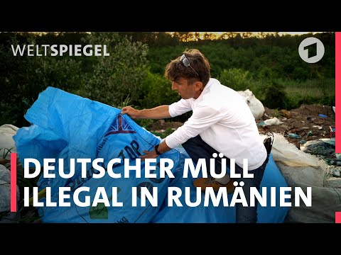 Müllmafia – Abfall aus Deutschland illegal in Rumänien