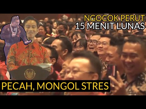 KOCAK AMPUN ADA GIBRAN WAKILI PRESIDEN PRABOWO, MONGOL STRES TAMPIL NGOCOK PERUT "15 MENIT LUNAS"