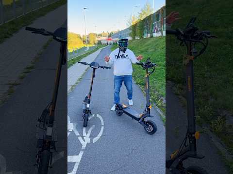 Ausom L1  vs Kukirin G2 - która szybsza? #hulajnoga #kukirin #ausom