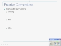Pressure Conversion Concepts